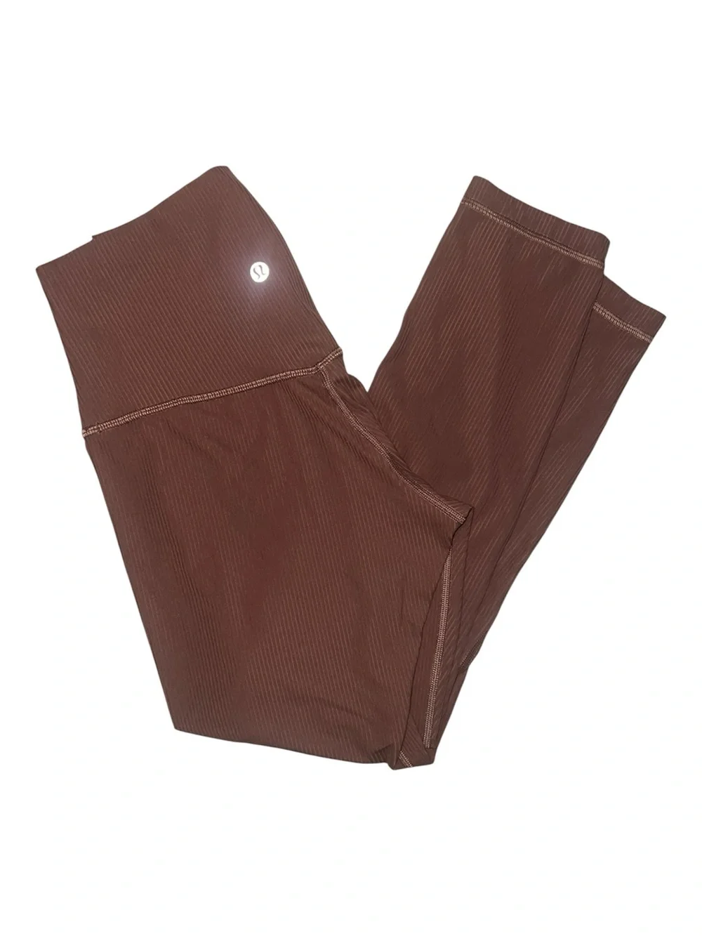 Lululemon Align Ribbed High-Rise Leggings Crop 23” in Espresso Size 6